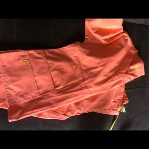 Orange scrub set brand new